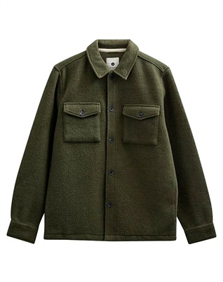 AKOscar Boiled Wool Overshirt